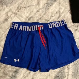 Medium blue shorts (no underwear lining)